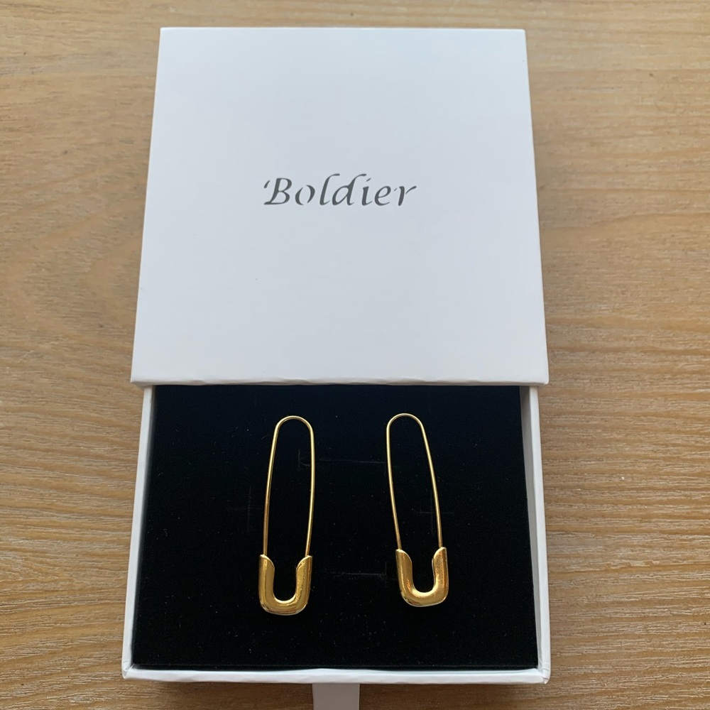 Safety Pin Earrings